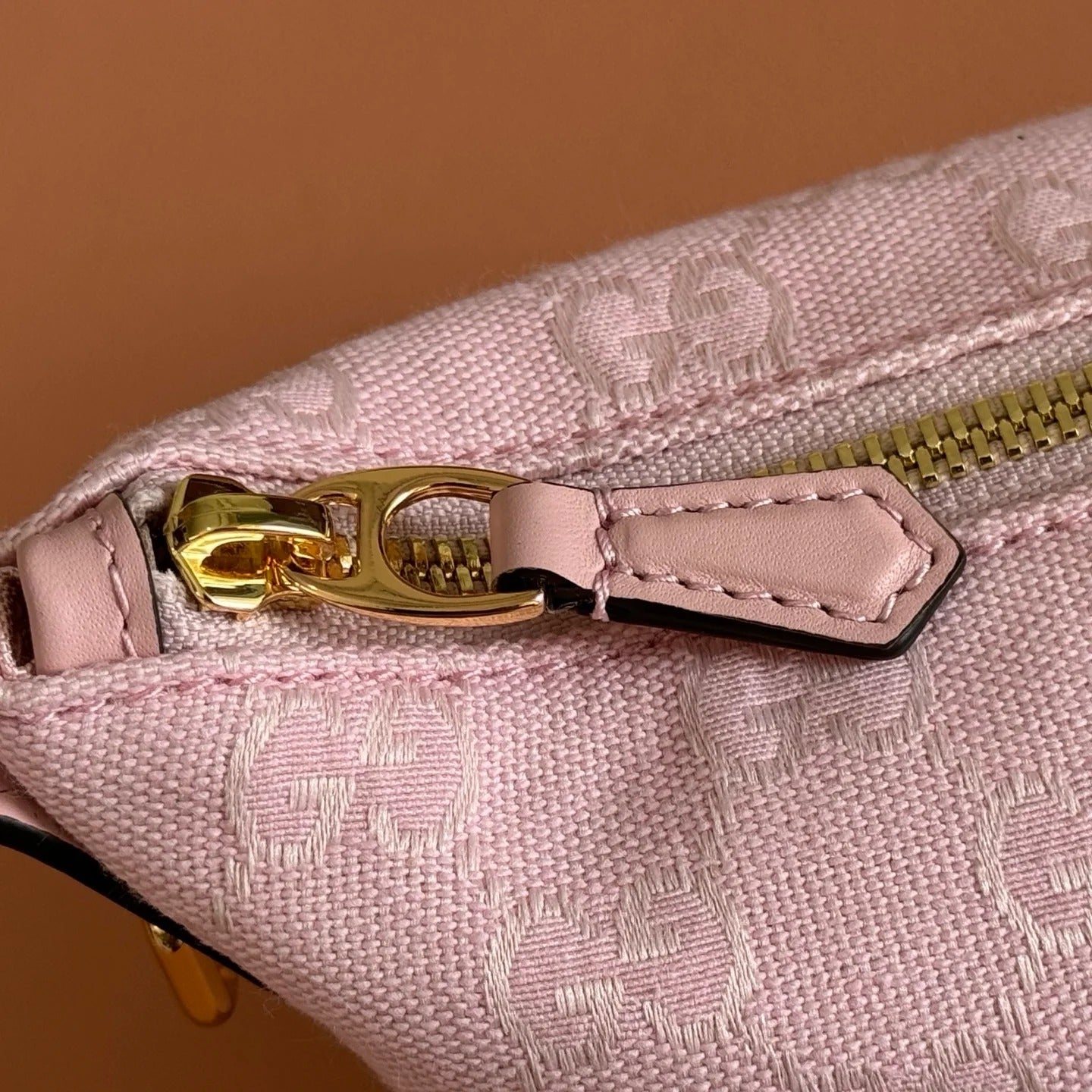 Gucci 2026 Vanity GG-Canvas Mini Top Handle Bag Pink Canvas Leather 280779