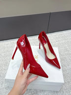 CD 26s High Heels Pump 105 Red Patent Leather 661479