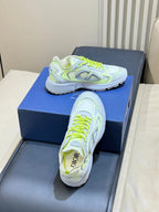 CD 26 B30 Sneaker Neon Green Silver Gray Mesh TPU 621820