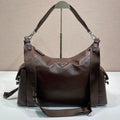 Prada 2026 Explore Bag 43cm Black and Brown Calfskin 351855