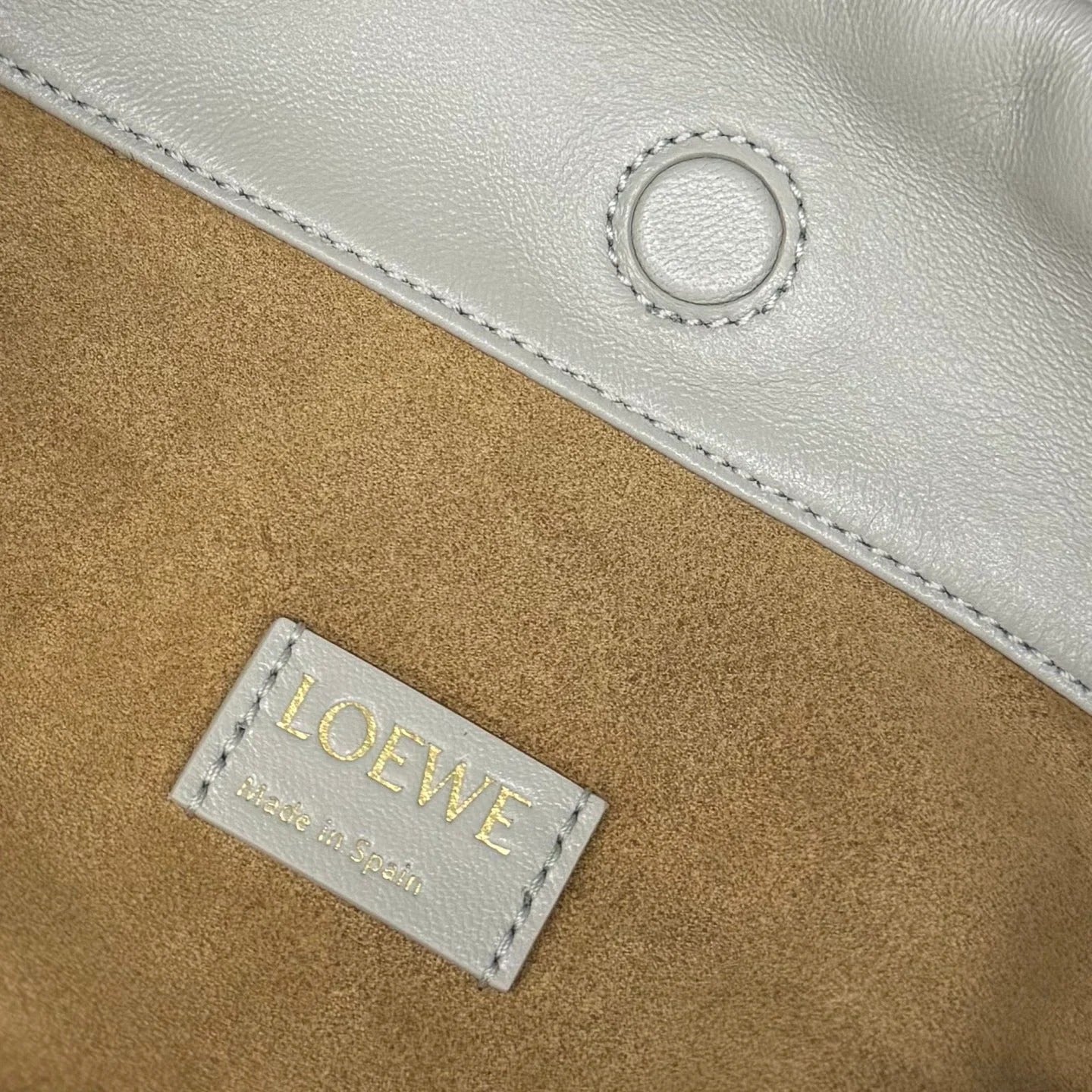 Loewe 2026 Flamenco Purse Goodie Bag 30cm Ivory Soft Nappa Sheep Leather
