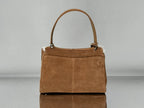 Balenciaga Small Rodeo Bag 29 Brown Suede Sliver Hardware