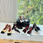 CC SS26 Slingback 9cm Patent Leather