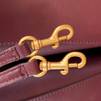 Balenciaga Mini Bag 22 Burgyndy Calfskin Gold Hardware