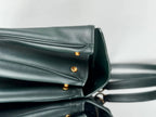 Balenciaga Large Bag 40 Dark Green Calfskin Gold Hardware