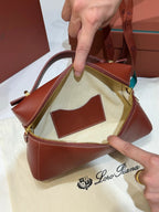LP Extra Bag 23cm Deep Kummel Calfskin