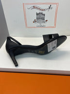 HM 26ss High Heel Sandals 70 Black Cowhide 607119