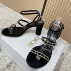 CD 26s High Heel Sandals 80 Genuine Leather 643496
