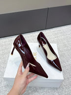 CD 26s High Heels Pump 85 Black Patent Leather 661472