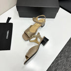 CC 2026 Mary Jane Sandals 45 Taupe Cowhide 668113