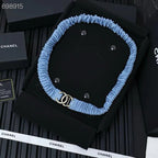 25P IN BLUE DENIM COLOR ELASTIC WAIST BELT