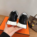 HM 26ss Sneakers Black Leather 638578