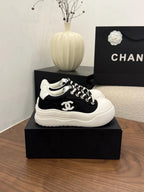 CC 26s Casual Sneaker Black White Canvas Leather 183592