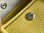 Hermes 2026 Neo Garden Party 23cm Yellow Leather