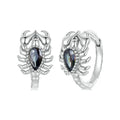 Scorpion Hoop Earrings Animal Hypoallergenic Earrings