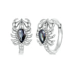 Scorpion Hoop Earrings Animal Hypoallergenic Earrings