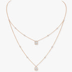MY TWIN 2 ROW DIAMOND NECKLACE