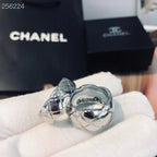 COCO CRUSH RING QUILTED MOTIF IN 18K GOLD SMALL VERSION
