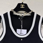Contrast Collar Simple Fit Camisole