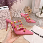 Valentino Pump Mule High Heel 95mm Sheepskin 239527