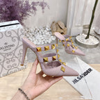 Valentino Pump Mule High Heel 95mm Sheepskin 239527