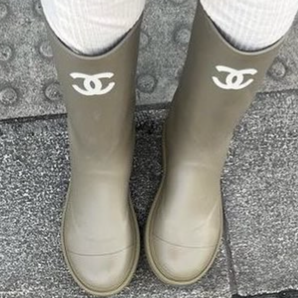 CC 26s   Rain Boots Dark Olive Green Rubber