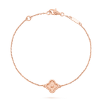 CLOVER PINK GOLD BRACELET