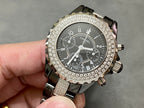 J12 34MM CHRONOGRAPH BLACK CERAMIC