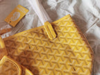 MINI HOBO BOHEME 38CM YELLOW CANVAS
