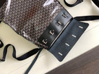 GOYA STEAMER PM BAG 48CM BLACK CANVAS