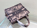 Small CD Book Tote 26.5cm Jardin Botanique Pink