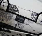 Medium CD Book Tote 36cm Hercules White