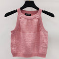 PB Monogram Knitted Top