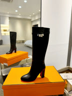 HM Story 85 Boot Black Cowhide 961673