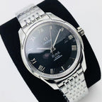 DEVILLE HOUR VISION CO-AXIAL STAINLESS STEEL BLACK DIAL