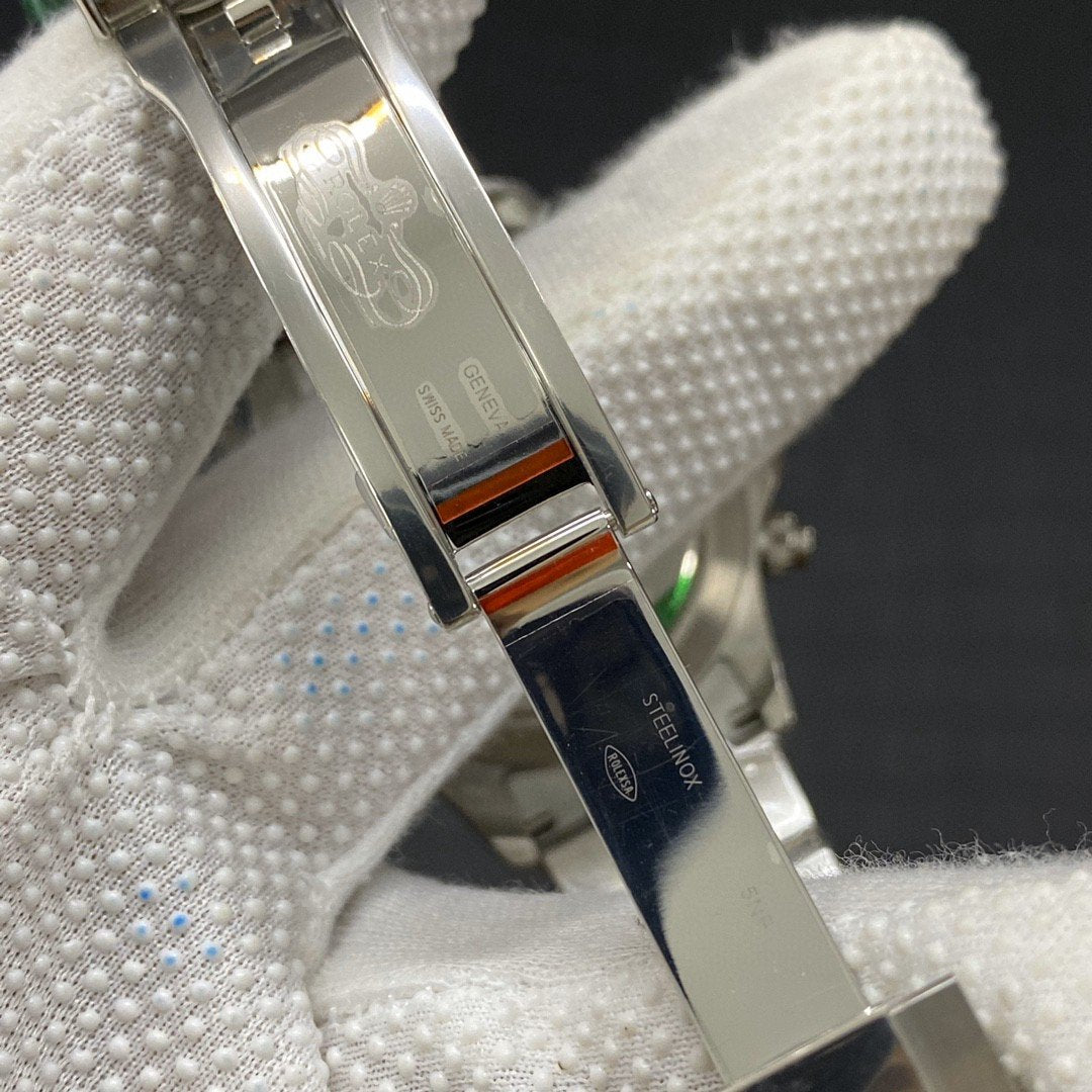 DAYTONA STAINLESS STEEL CUSTOM MOP DIAL DIAMOND NUMERALS