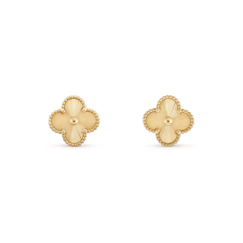 CLOVER EARRINGS GOLD