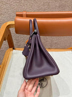 HM BIRKIN 25CM GRAPE PURPLE TOGO LEATHER GOLD HARDWARE