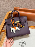 HM BIRKIN 25CM GRAPE PURPLE TOGO LEATHER GOLD HARDWARE